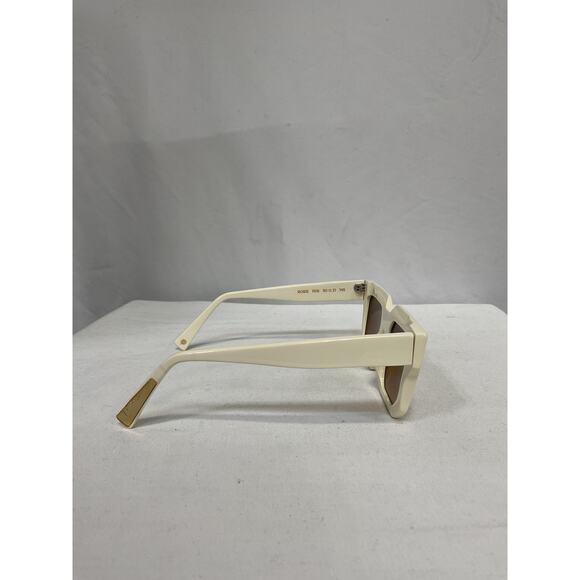 Gia Borghini x Rhw 'Sunnies' White Sunglass Size OS - Picture 4 of 5